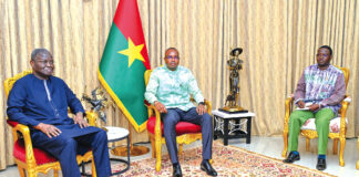 Développement économique: le président de la Commission de l’ UEMOA salue la performance du Burkina