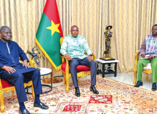 Développement économique: le président de la Commission de l’ UEMOA salue la performance du Burkina