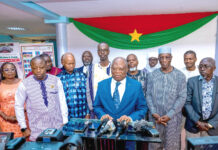 Protection des contenus audiovisuels: les régulateurs de l’UEMOA et de la Guinée font le point à Ousmane Bougouma