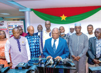 Protection des contenus audiovisuels: les régulateurs de l’UEMOA et de la Guinée font le point à Ousmane Bougouma