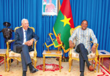 Coopération multilatérale: le nouveau représentant spécial de l’UE pour le Sahel réaffirme l’engagement de l’institution aux côtés du Burkina