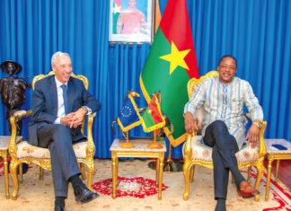 Coopération multilatérale: le nouveau représentant spécial de l’UE pour le Sahel réaffirme l’engagement de l’institution aux côtés du Burkina