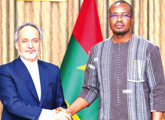 Lutte contre le terrorisme: l’ambassadeur iranien convaincu de la victoire du Burkina