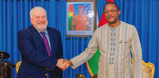 Coopération bilatérale: le chef de la diplomatie burkinabè échange avec les diplomates chinois et russe