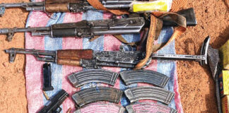 Sept terroristes neutralisés dans la zone de Thion