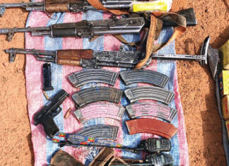 Sept terroristes neutralisés dans la zone de Thion