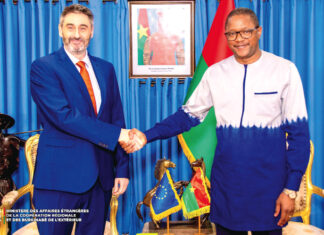 Fespaco 2025 : le chef de la délégation de l’UE félicite le Burkina Faso