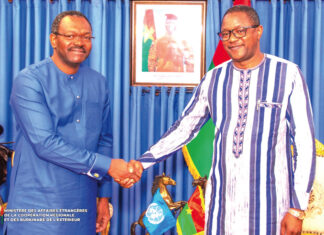 Développement du secteur agricole au Burkina : Le directeur régional du FIDA pour l’Afrique de l’Ouest et du Centre échange sur les nouveaux projets de l’institution