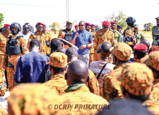 100 jours du Premier ministre : Jean Emmanuel Ouédraogo aux côtés des Forces combattantes
