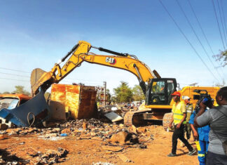 Emprises ferroviaires à Ouagadougou : les occupants illégaux déguerpis