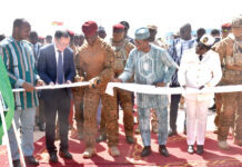 Cimenterie de Laongo : le président du Faso inaugure la CISINOB SA