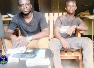 Ouagadougou : La police nationale met aux arrets deux fugitifs avec plus de 194 millions de FCFA