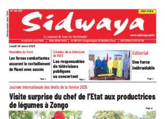 Une Sidwaya du 10-03-2025