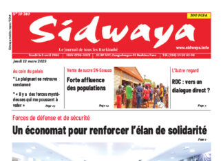 Une Sidwaya du 13-03-2025