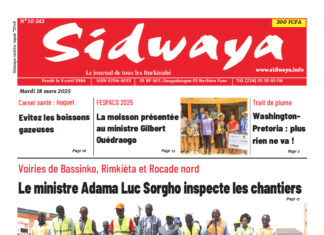 Une Sidwaya du 18-03-2024