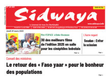 Une du 20-03-2025