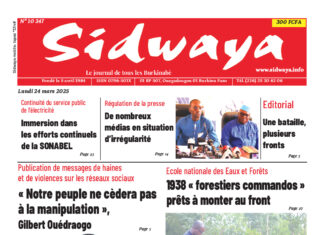 Une du 24-03-2025