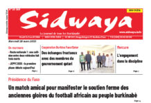 Une Sidwaya du 26-03-2025