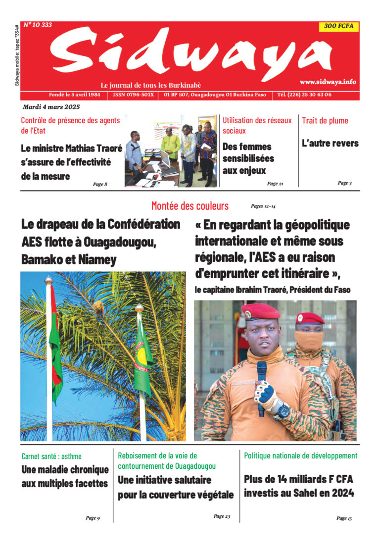 Une du 4-3-2025