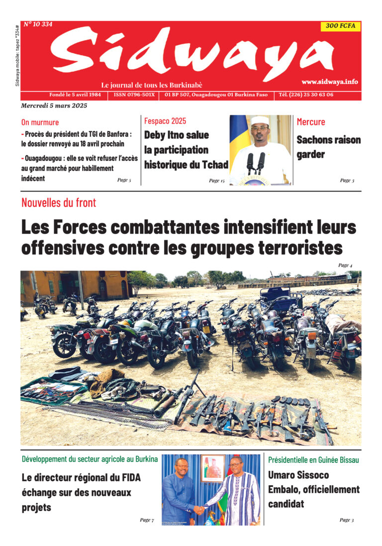 Une du 05-03-2025