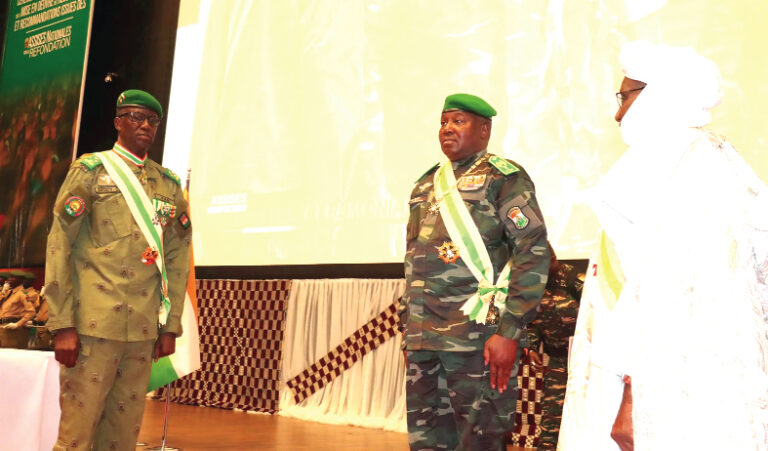 Assises nationales du Niger: le général Tiani désormais président de la république pour 5 ans