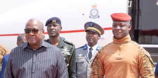 Coopération Burkina Faso-République du Ghana : John Dramani MAHAMA en visite à Ouagadougou