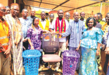 Journées nationales d’engagement patriotique et de participation citoyenne : la veille citoyenne dote la maternité du centre médical urbain de Sigh-Nonghin d’un hangar