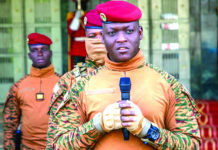 Le capitaine Ibrahim Traoré, Président du Faso : « Nous serons impitoyables et sans état d’âme face à ceux qui pensent pouvoir se mettre au travers du développement de notre patrie »