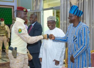 AUDIENCE DU PRESIDENT DU FASO: Les ministres de l’AES chargés de l’Industrie et du Commerce reçus à Koulouba