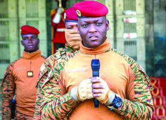 Le capitaine Ibrahim Traoré, Président du Faso : « Nous serons impitoyables et sans état d’âme face à ceux qui pensent pouvoir se mettre au travers du développement de notre patrie »