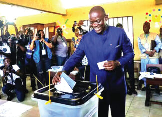 Election présidentielle au Gabon : le général Brice Clotaire Oligui Nguema en tête avec 90,35% des voix