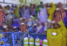 Falagountou : la Gendarmerie forme 500 femmes à la fabrication de savon pour renforcer leur autonomie