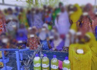 Falagountou : la Gendarmerie forme 500 femmes à la fabrication de savon pour renforcer leur autonomie