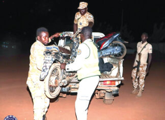 Lutte contre l’insécurité urbaine: 532 engins à deux roues, 39 machines à sous, 2 pistolets, 1 fusil de chasse…saisis