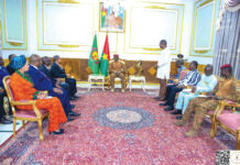 Audience du président du Faso: Le capitaine Ibrahim Traoré reçoit un envoyé spécial de la présidente de la Tanzanie