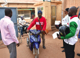 Port du casque: la direction générale des Editions Sidwaya sensibilise son personnel