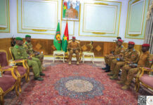 Mise en place de la force unifiée de l’AES: Les chefs des Etats-majors généraux des armées rendent compte au président du Faso