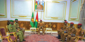 Mise en place de la force unifiée de l’AES: Les chefs des Etats-majors généraux des armées rendent compte au président du Faso