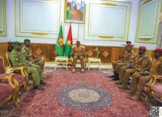 Mise en place de la force unifiée de l’AES: Les chefs des Etats-majors généraux des armées rendent compte au président du Faso