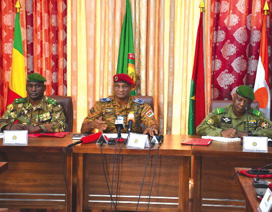 Mise en place de la force unifiée de l’AES : les Chefs des Etats-majors généraux des trois pays en conclave à Ouagadougou