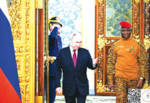 Le Président Ibrahim Traoré à son homologue russe : « l’aide que vous pouvez nous octroyer, c’est surtout le transfert de connaissances »