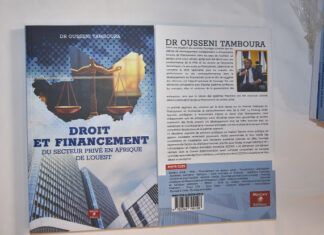 Littérature : Ousseni Tamboura dédicace « Droit et financement du secteur privé en Afrique de l’Ouest »