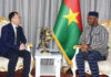 Coopération sino-burkinabè : l’ambassadeur chinois, Lu Shan, dit au revoir au Président de l’ALT Ousmane Bougouma