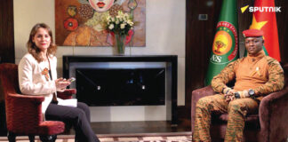 Le capitaine Ibrahim Traoré, Président du Faso : «la coopération entre la Russie et le Burkina est assez stratégique »