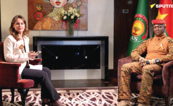 Le capitaine Ibrahim Traoré, Président du Faso : «la coopération entre la Russie et le Burkina est assez stratégique »
