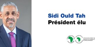 Banque africaine développement: Le Mauritanien Sidi OuldTah, nouveau président