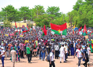 Meeting de soutien au capitaine Ibrahim Traoré : une grande mobilisation contre l’impérialisme
