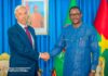 Coopération multilatérale: Le chef de la diplomatie burkinabè échange avec le Représentant spécial de l’UE pour le Sahel