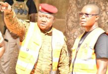 Embellissement de la ville de Ouagadougou : Des membres du Gouvernement visitent les sites de Faso Mêbo.