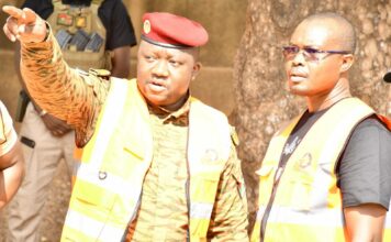 Embellissement de la ville de Ouagadougou : Des membres du Gouvernement visitent les sites de Faso Mêbo.